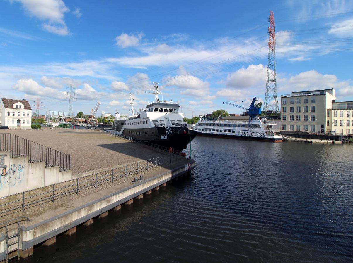 Neu! Einmaliges Loft Im Binnenhafen - Hafenblick! Hamburk Exteriér fotografie